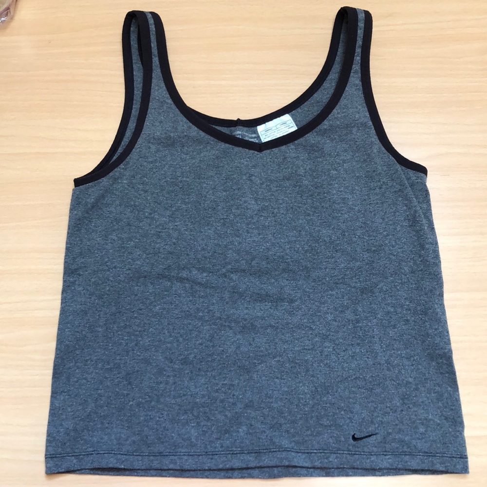 !LAST DAY!  Nike cropped tank top | gray | sz L